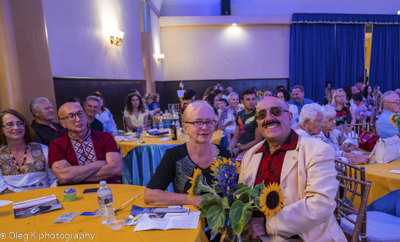 Celebrating the 27th anniversary of Ukrainian Independence.  Festive concert and dinner in Ukrainian Cultural Center.