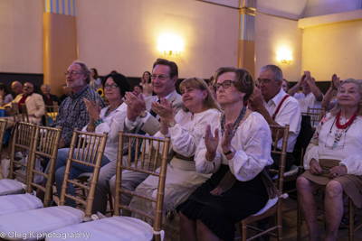 Celebrating the 27th anniversary of Ukrainian Independence.  Festive concert and dinner in Ukrainian Cultural Center.