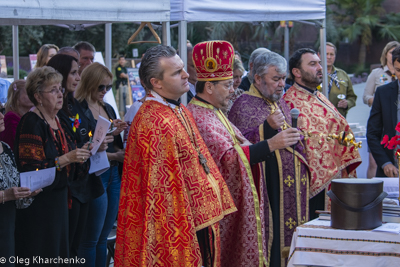 Панахида 2018 по жертвах геноциду українського народу.