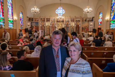 Divine Liturgy and Blessing of Baskets. 