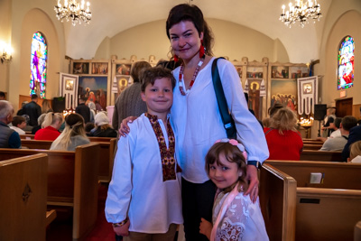 Divine Liturgy and Blessing of Baskets. 