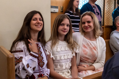 Divine Liturgy and Blessing of Baskets. 