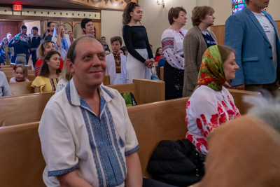 Divine Liturgy and Blessing of Baskets. 