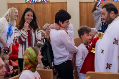 Divine Liturgy and Blessing of Baskets. 