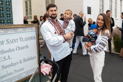 Divine Liturgy and Blessing of Baskets. 