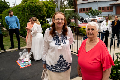 Divine Liturgy and Blessing of Baskets. 