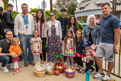 Divine Liturgy and Blessing of Baskets. 