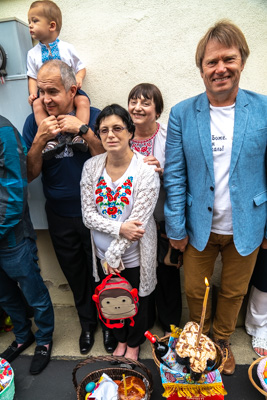 Divine Liturgy and Blessing of Baskets. 