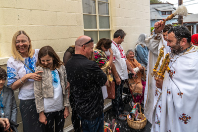 Divine Liturgy and Blessing of Baskets. 