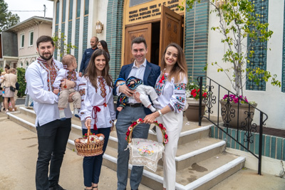 Divine Liturgy and Blessing of Baskets. 