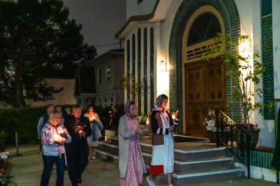 Easter Matins. Paschal Procession followed by Paschal Matins and Blessing of Baskets