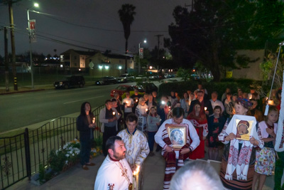 Easter Matins. Paschal Procession followed by Paschal Matins and Blessing of Baskets