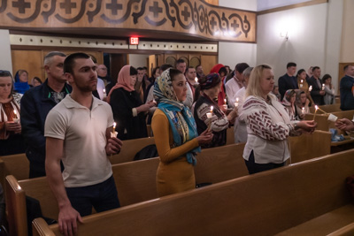 Easter Matins. Paschal Procession followed by Paschal Matins and Blessing of Baskets