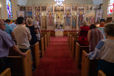 Храмове свято Цекрви Святого Володимира в Лос Анжелесі