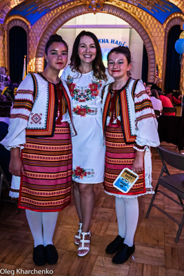 Celebrating the 28th anniversary of Ukrainian Independence.  Festive concert and dinner in Ukrainian Cultural Center.