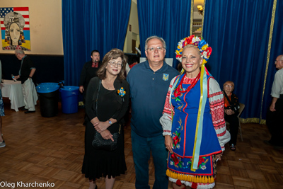 Celebrating the 28th anniversary of Ukrainian Independence.  Festive concert and dinner in Ukrainian Cultural Center.