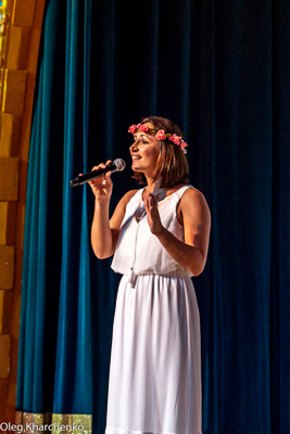 Celebrating the 28th anniversary of Ukrainian Independence.  Festive concert and dinner in Ukrainian Cultural Center.