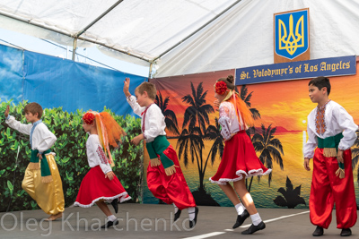 Annual Ukrainian Festival in Los Angeles. 2019