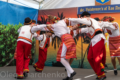 Annual Ukrainian Festival in Los Angeles. 2019