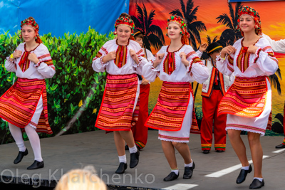 Annual Ukrainian Festival in Los Angeles. 2019