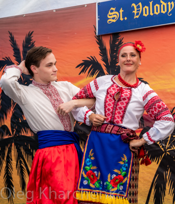 Annual Ukrainian Festival in Los Angeles. 2019