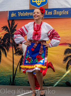 Annual Ukrainian Festival in Los Angeles. 2019