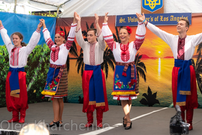 Annual Ukrainian Festival in Los Angeles. 2019