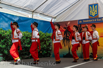 Annual Ukrainian Festival in Los Angeles. 2019