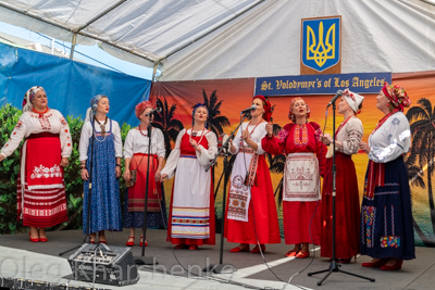 Annual Ukrainian Festival in Los Angeles. 2019