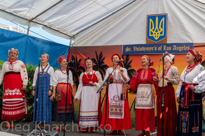 Annual Ukrainian Festival in Los Angeles. 2019