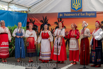 Annual Ukrainian Festival in Los Angeles. 2019