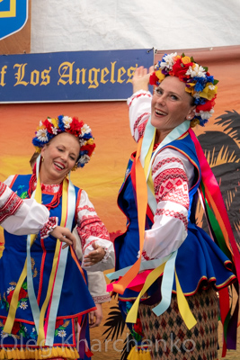 Annual Ukrainian Festival in Los Angeles. 2019