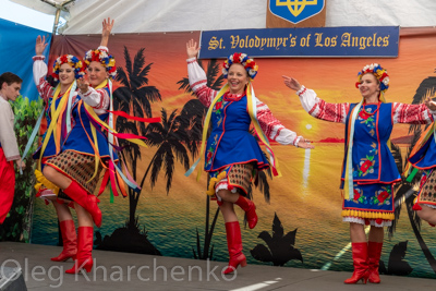 Annual Ukrainian Festival in Los Angeles. 2019