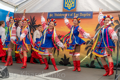 Annual Ukrainian Festival in Los Angeles. 2019