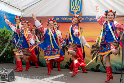 Annual Ukrainian Festival in Los Angeles. 2019