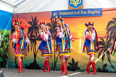 Annual Ukrainian Festival in Los Angeles. 2019