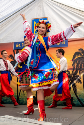 Annual Ukrainian Festival in Los Angeles. 2019