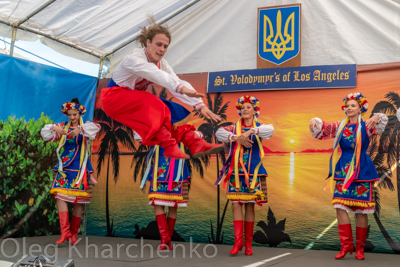 Annual Ukrainian Festival in Los Angeles. 2019