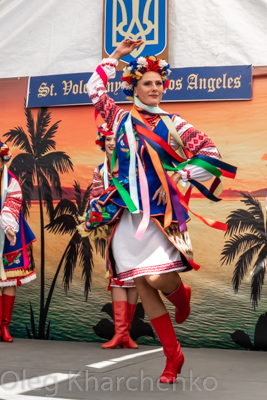 Annual Ukrainian Festival in Los Angeles. 2019