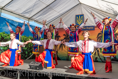 Annual Ukrainian Festival in Los Angeles. 2019