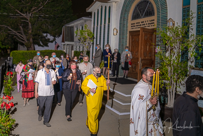 Easter Matins. Paschal Procession followed by Paschal Matins and Blessing of Baskets 2021