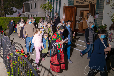 Easter Matins. Paschal Procession followed by Paschal Matins and Blessing of Baskets 2021