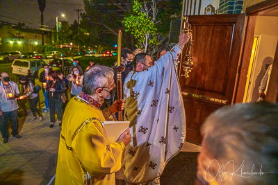 Easter Matins. Paschal Procession followed by Paschal Matins and Blessing of Baskets 2021