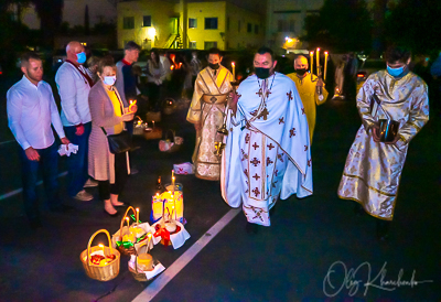 Easter Matins. Paschal Procession followed by Paschal Matins and Blessing of Baskets 2021