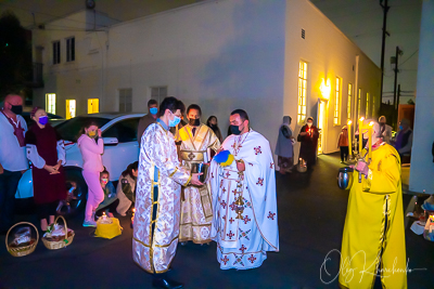 Easter Matins. Paschal Procession followed by Paschal Matins and Blessing of Baskets 2021