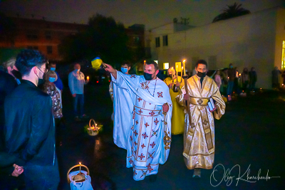 Easter Matins. Paschal Procession followed by Paschal Matins and Blessing of Baskets 2021