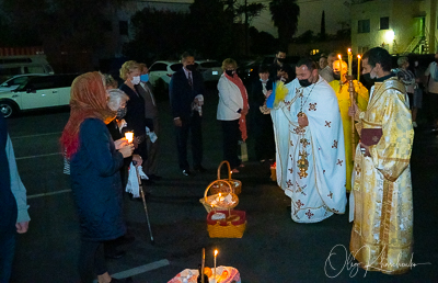 Easter Matins. Paschal Procession followed by Paschal Matins and Blessing of Baskets 2021