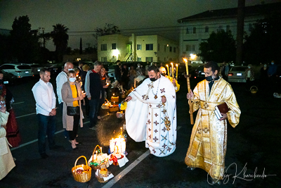 Easter Matins. Paschal Procession followed by Paschal Matins and Blessing of Baskets 2021