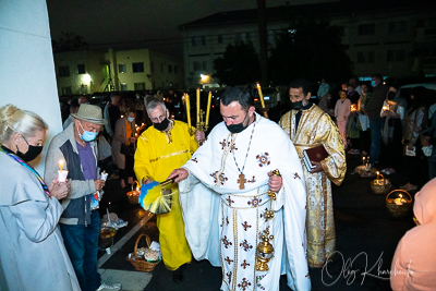 Easter Matins. Paschal Procession followed by Paschal Matins and Blessing of Baskets 2021