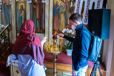 Divine Liturgy and Blessing of Baskets. 2021 